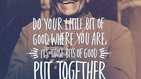 Do your bits of good!! It does make a difference! #dogood #help #love #give #share #teach #perdashmission #desmondtutu #startyourmission #whatsyourmission